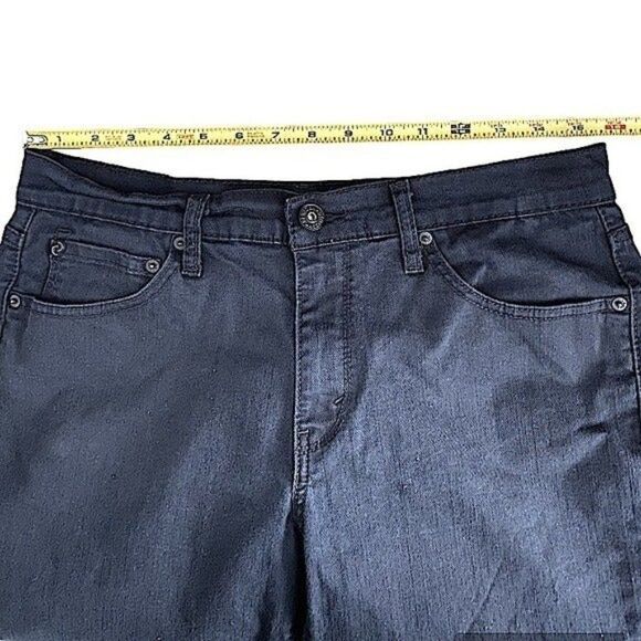 Levi’s Denizen Womens Size 33x30 Dark Wash Jeans 216 Skinny Fit Straight Classic - Picture 3 of 11